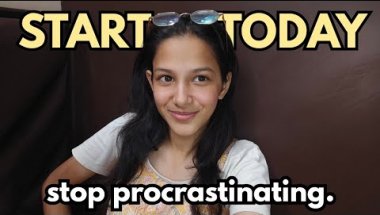 Here's how to NOT PROCRASTINATE! if I can you can too.