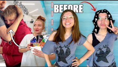 My daughter’s MAJOR hair cut (again) & first 48 hours of *new* BRACES for my son 🥺