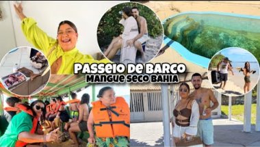 ATRAVESSAMOS ATÉ A BAHIA DE BARCO, PASSEIO COM A FAMÍLIA DE JÚNIOR! 🥰 Mile Steffani