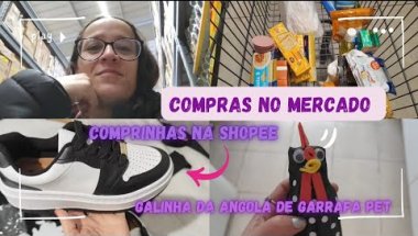 VLOG: LIMPEI O FOGÃO / FIZ CHOCOLATE QUENTE + GALINHA DE ANGOLA DE GARRAFA PET - GRAZY DINIZ