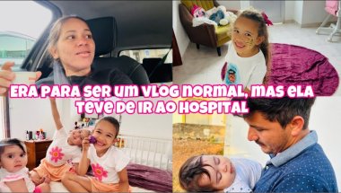 Era pra ser um vlog normal, Mas ela foi pro hospital de madrugada, Primeira palavrinha dela “mama”🥹