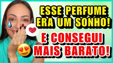 CONSEGUI o PERFUME SONHO de CONSUMO BEM mais BARATO! Comprinhas, Recebidos e Presentinhos! 🎁 📦 🛍