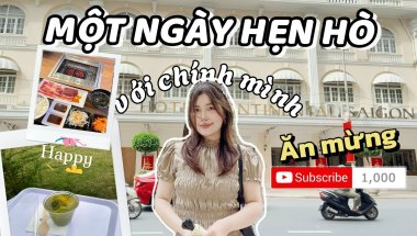 Một ngày hẹn hò với chính mình 🤍| ĂN MỪNG 1000 SUBS| Dating with myself🤍| CELEBRATING 1000 SUBS