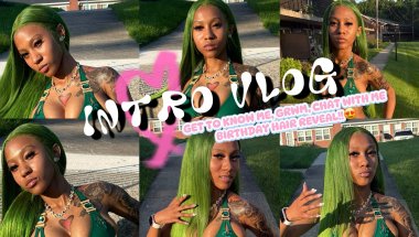 My First YouTube Video💕 Birthday Hair, Nails, GRWM, & Get To Know Me!