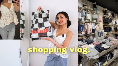 Shopping Vlog | grwm um mit Freunden shoppen zu gehen!