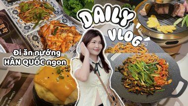 DAILY VLOG| Phát hiện một quán nướng Hàn Quốc ngon ở quận 7 🩶