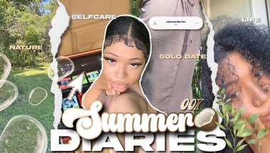 SUMMER DIARIES 001 🥥 | Solo Date, Self Care, Hair Transformation + Life As A Teen