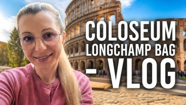 2 VLOG Z RZYMU: IDZIEMY DO KOLOSEUM. CO KUPIŁAM W RZYMIE? LONGCHAMP UNBOXING!