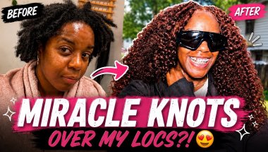 MIRACLE KNOTS OVER MY LOCS?! 😍 Vacation Prep Vlog ✈️