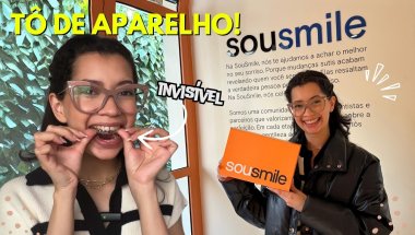 MEU NOVO APARELHO DA SOUSMILE!