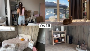Vlog:Переезд в новый дом, организация пространства, средства для уборки, надули бассейн, новые книги