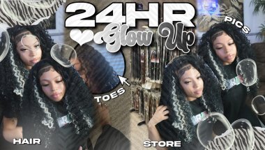 24 HOUR GLOW UP ☆ New Hair, Self Care + Becoming My Best Self