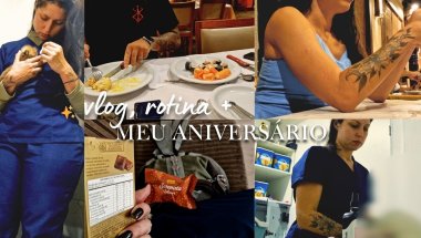 VLOG | meu aniversário, médico e rotina do dia a dia em medicina veterinária 🎂✨