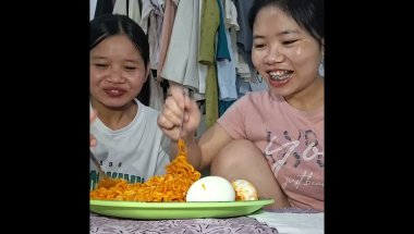 Spicy noodles  🔥 introducing new member 😁🤍