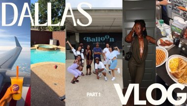 DALLAS VLOG | Part 1 | Airbnb tour | Balloon Museum | Djack’s Bday | and more ꨄ︎