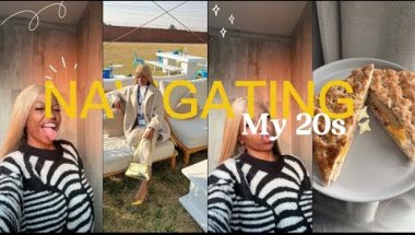 Navigating my 20s: Mrp Haul🧥| Brunch 🍗| Wig installation  💇‍♀️| 👩‍💻