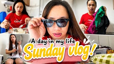 A DAY IN MY LIFE! SUNDAY VLOG! NAABUTAN PA NG MALAKAS NA ULAN