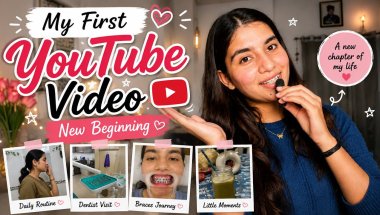 ✨ My First YouTube Vlog | A New Beginning 💖 | Finally Started My YouTube Journey