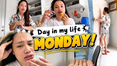 DAY IN MY LIFE ON MONDAY! ANG SAKIT!