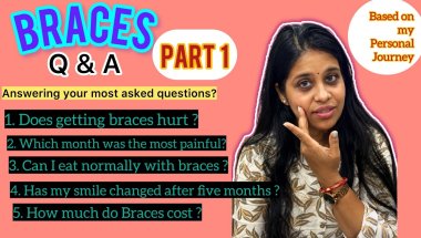 Braces Q&A Part 1 🦷| Answering your most asked questions based on my real experience ! 💕#braceslife