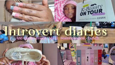 #introvertdiaries ep2: Arc store K beauty event. Haul.Maintenance day. Lunch