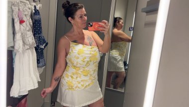 Back at Target #fittingroomtryon #clothing #clothingtryon