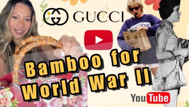 When  and Why Gucci started Using Bamboo Handle?