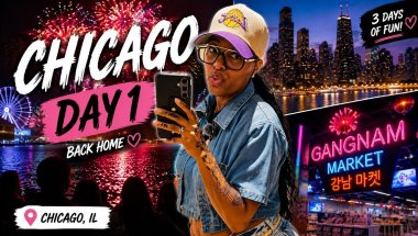 Chicago Vlog Day 1 | Back Home for 3 Days