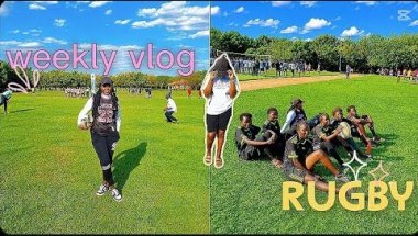 WEEKLY VLOG, RUGBY 7S COUNTY GAMES, COOKING, HAVING FUN,