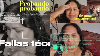 Probando un micrófono y recordando uno de mis propósitos aquí