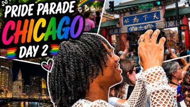 My son's first Chicago pride parade 🏳️‍🌈| Chinatown & good vibes | Day 2