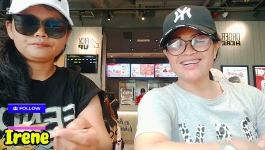 We eat Lunch in KFC wan Chai HK@irenecerillochannel6263