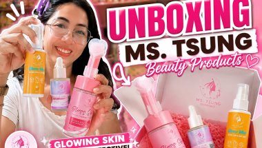 Unboxing ms. Tsung beauty  products