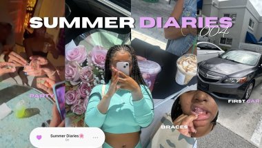 Summer Diaries🌸| First Car, Getting Braces, Party, Cooking, etc.|| Reyenne Lynnae