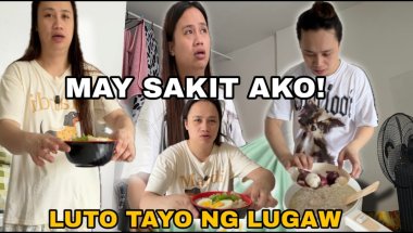 TINAMAAN NA NG SAKIT! LUTO TAYO NG LUGAW PARA GUMALING NA TAYO!