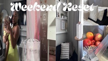 Weekend Reset (laundry, groceries, skincare and swimming @TahNyshiaAngnea