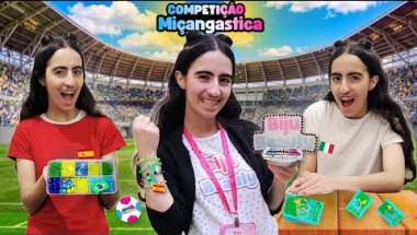 CRIEI UMA INCRÍVEL COPA DAS MIÇANGAS | COMPETIÇÃO MIÇANGASTICA! - Biju Beauty