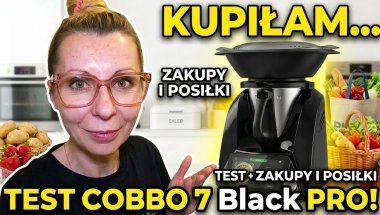 TEST ROBOTA KUCHENNEGO COBBO 7 Black PRO | Zakupy spożywcze i przygotowanie posiłków na dzień!