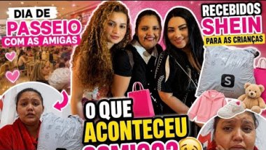DIA DE PASSEIO COM AS AMIGAS RECEBIDOS SHEIN PARA AS CRIANÇAS #SHEINKIDS #SHEINtrends #ad
