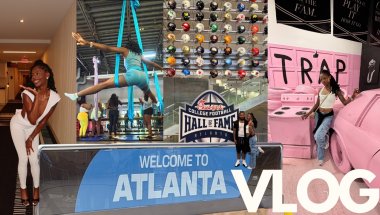 48HRS IN ATL ᥫ᭡. | Travel Vlog | Summer Walker Concert | College FB HOF | TrapMusic Museum and more!