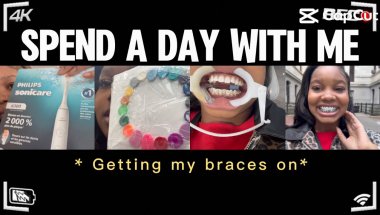 SPEND A DAY WITH ME * Getting my Braces on*😬