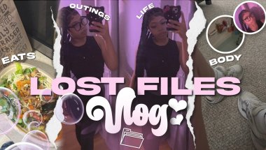 LOST FILES VLOG ♡ Days In My Life | New Hair, Self Care + Productive Routine