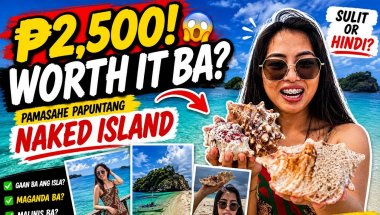 Worth It Ba ang ₱2,500 sa Naked Island Tour?
