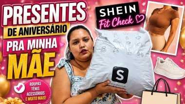 PRESENTES DE ANIVERSÁRIO PRA MINHA MÃE SHEIN Fit Check #SHEINsaveinstyle #SHEINtrends #ad