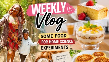 Weekly vlog, trying home science food,strange cravings,life