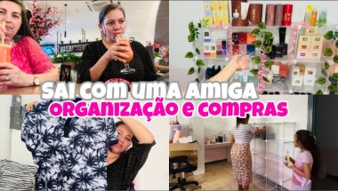 Mãe de três saindo da rotina, Organização do armario novo e compras pro marido 🛍️