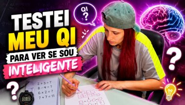 TESTEI MEU QI PARA VER SE SOU INTELIGENTE 😂