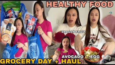 HEALTHY FOOD TAYO! GROCERY DAY! AVOCADO EGG AND DRAGON FRUIT!