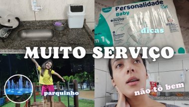 6 DIAS SEM FAZER NADA | DICAS DE FRALDA E LENCINHOS| LEVEI A LÍVIA NO PARQUINHO 😍🙏🏻✨