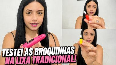 As broquinhas da Shopee servem na lixa tradicional? 😱
